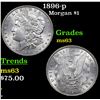 Image 1 : 1896-p Morgan Dollar $1 Grades Select Unc