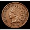 Image 2 : 1909 Indian Cent 1c Grades vf++