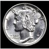 Image 2 : 1941-s Mercury Dime 10c Grades Choice Unc+ FSB