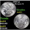 Image 1 : 1887-p Morgan Dollar $1 Grades Select+ Unc