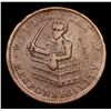 Image 2 : 1833 Andrew Jackson Hard Times Token 1c Grades vf++