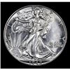 Image 2 : 1942-p Walking Liberty Half Dollar 50c Grades Choice+ Unc