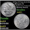 Image 1 : 1878-p 7tf Vam 84 I3 R4 Morgan Dollar $1 Grades Select+ Unc
