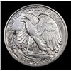Image 3 : 1917-s Reverse Walking Liberty Half Dollar 50c Grades Choice AU