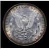 Image 3 : 1896-p Rainbow Toned vam 6 I3 R4 Morgan Dollar $1 Grades GEM Unc