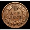 Image 3 : 1865 Indian Cent 1c Grades AU, Almost Unc