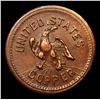Image 2 : (1863) US Copper Civil War Token 1c Grades Select AU