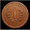 Image 3 : 1863 Indian F-630F/1A Large Size R3 Civil War Token 1c Grades Choice AU/BU Slider