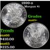 Image 1 : 1899-o Morgan Dollar $1 Grades GEM+ Unc