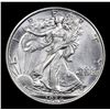 Image 2 : 1936-p Walking Liberty Half Dollar 50c Grades Select+ Unc