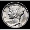 Image 2 : 1916-p Mercury Dime 10c Grades Select Unc FSB