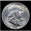 Image 2 : 1949-p Franklin Half Dollar 50c Grades Select Unc FBL