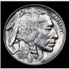Image 2 : 1936-p Buffalo Nickel 5c Grades Choice+ Unc