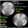 Image 1 : 1886-p Morgan Dollar $1 Grades Select Unc