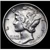 Image 2 : 1937-s Mercury Dime 10c Grades Choice AU
