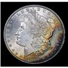 Image 2 : 1884-o Monster Rainbow Toned Morgan Dollar $1 Grades Select+ Unc