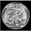 Image 2 : 1938-p Walking Liberty Half Dollar 50c Grades GEM Unc