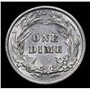 Image 3 : 1913-p Barber Dime 10c Grades BU+
