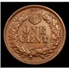 Image 3 : 1867 Indian Cent 1c Grades xf