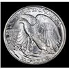 Image 3 : 1941-p Walking Liberty Half Dollar 50c Grades Choice+ Unc