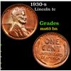Image 1 : 1930-s Lincoln Cent 1c Grades Select Unc BN