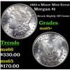Image 1 : 1882-s Minor Mint Error Morgan Dollar $1 Grades GEM+ Unc