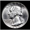 Image 2 : 1954-s Washington Quarter 25c Grades GEM+ Unc