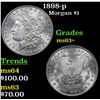 Image 1 : 1898-p Morgan Dollar $1 Grades Select+ Unc