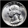 Image 2 : 1936-p Washington Quarter 25c Grades Choice Unc