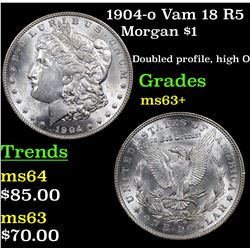 1904-o Vam 18 R5 Morgan Dollar $1 Grades Select+ Unc