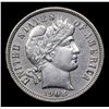 Image 2 : 1908-D Barber Dime 10c Grades Choice AU/BU Slider