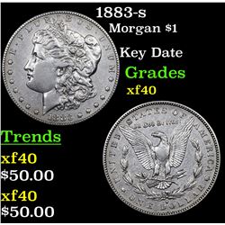 1883-s Morgan Dollar $1 Grades xf