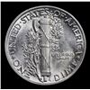 Image 3 : 1940-p Mercury Dime 10c Grades Select Unc+ FSB