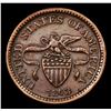 Image 3 : 1863 Indian F-61/198A R3 Civil War Token 1c Grades xf