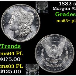 1882-s Morgan Dollar $1 Grades Select Unc+ PL