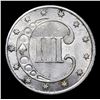Image 3 : 1853 Three Cent Silver 3cs Grades Select AU