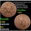 Image 1 : 1788 Massachusets Ryder 3-E R4 Colonial Cent 1c Grades vf, very fine