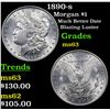 Image 1 : 1890-s Morgan Dollar $1 Grades Select Unc