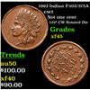Image 1 : 1863 Indian F-103/375A Civil War Token 1c Grades xf+