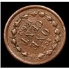 Image 3 : 1863 Indian F-103/375A Civil War Token 1c Grades xf+