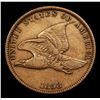 Image 2 : 1858 SL Flying Eagle Cent 1c Grades xf