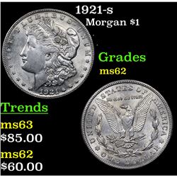 1921-s Morgan Dollar $1 Grades Select Unc