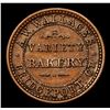 Image 3 : 1863 Wallaces Variety Bakery F-35B/1A R3 Civil War Token 1c Grades Choice AU/BU Slider