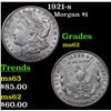 Image 1 : 1921-s Morgan Dollar $1 Grades Select Unc
