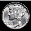 Image 2 : 1941-p Mercury Dime 10c Grades Choice+ Unc