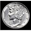 Image 2 : 1936-d Mercury Dime 10c Grades Select Unc