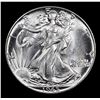 Image 2 : 1945-p Walking Liberty Half Dollar 50c Grades Choice Unc