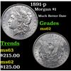 Image 1 : 1891-p Morgan Dollar $1 Grades Select Unc