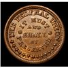 Image 2 : 1863 Army & Navy F-223/328 R2 Civil War Token 1c Grades Choice AU/BU Slider