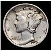 Image 2 : 1919-d Mercury Dime 10c Grades vf, very fine